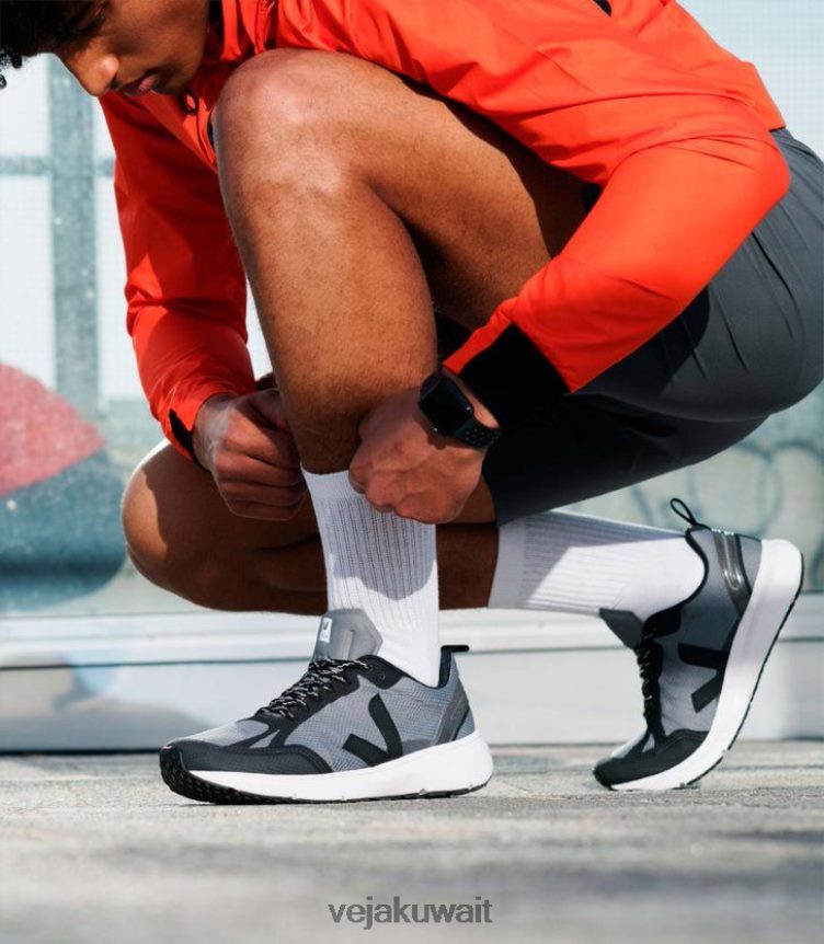 Veja أحذية رجالكوندور 2 الفيوميش خرسانة سوداء 24J26Z200