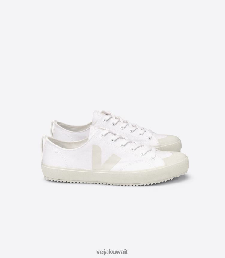 Veja أحذية رجالنوفا قماش بيير أبيض 24J26Z160