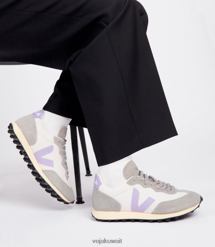 Veja أحذية نحيفريو برانكو هيكساميش الحصى لافاند 24J26Z248