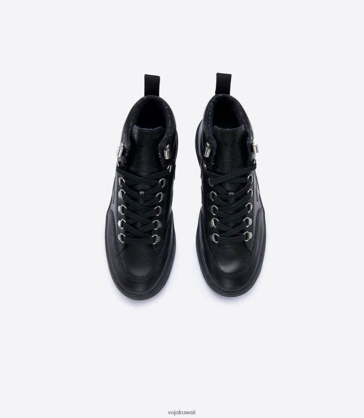 Veja أحذية نحيفجلد رورايما أسود جرافيت أسود 24J26Z253