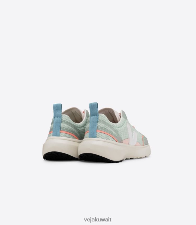 Veja أحذية أطفالأربطة كناري مرنة الفيوميش ماتشا أبيض 24J26Z390