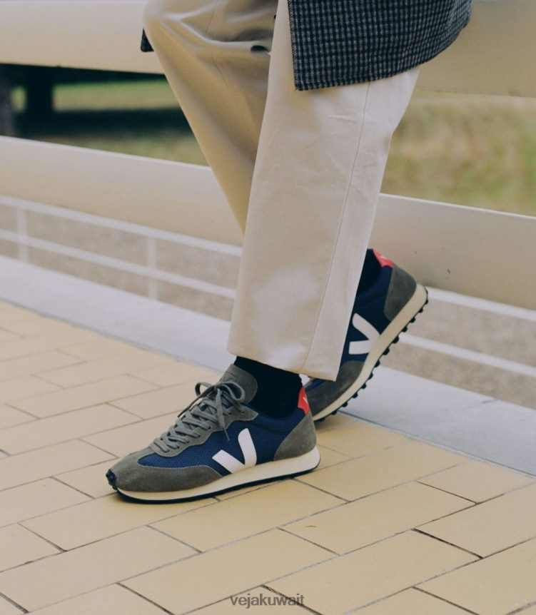 Veja أحذية رجالريو برانكو الفيوميش نوتيكو وايت أورانج فلو 24J26Z99