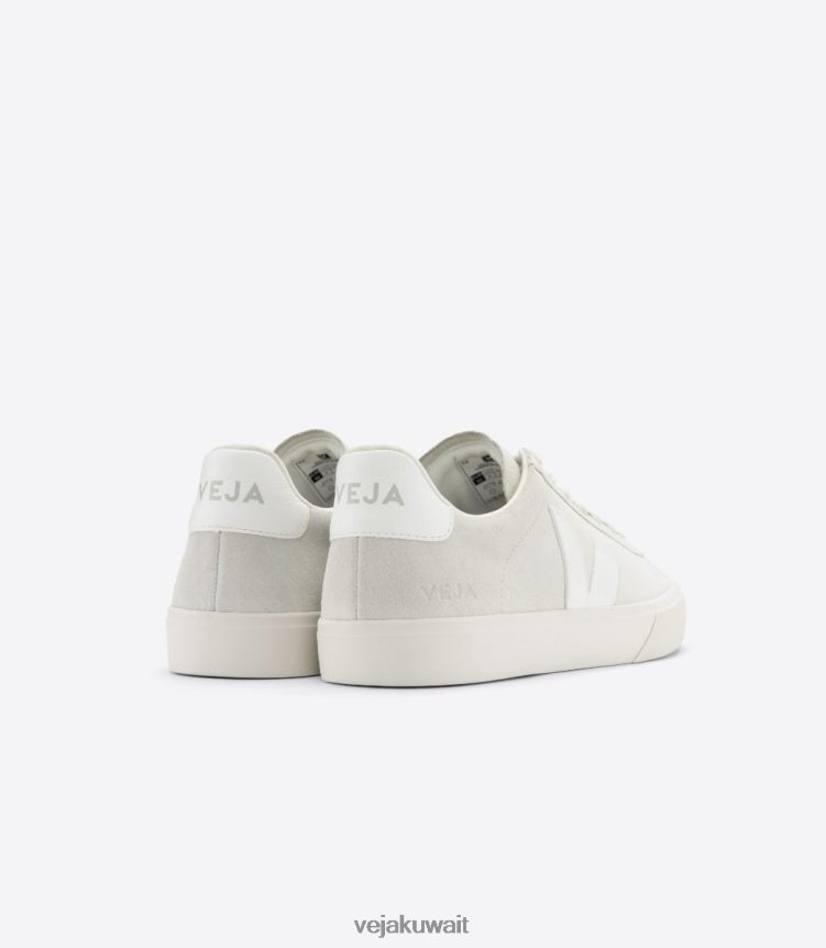 Veja أحذية رجالكامبو سويدي أبيض طبيعي 24J26Z9