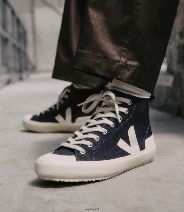 Veja أحذية رجالنوفا HT قماش بيير أسود 24J26Z157