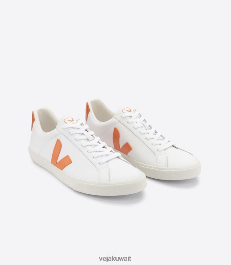 Veja أحذية رجالجلد اسبلار اليقطين الأبيض 24J26Z93