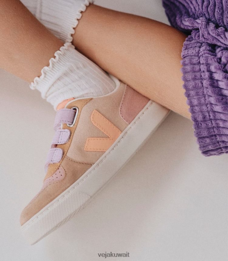 Veja أحذية أطفالV-10 من جلد الغزال Multico السمور 24J26Z364