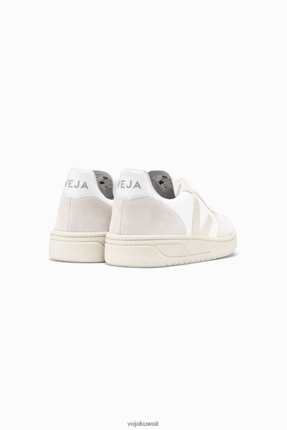 Veja أحذية رجالv-10 بي-مش بيير طبيعي أبيض 24J26Z44