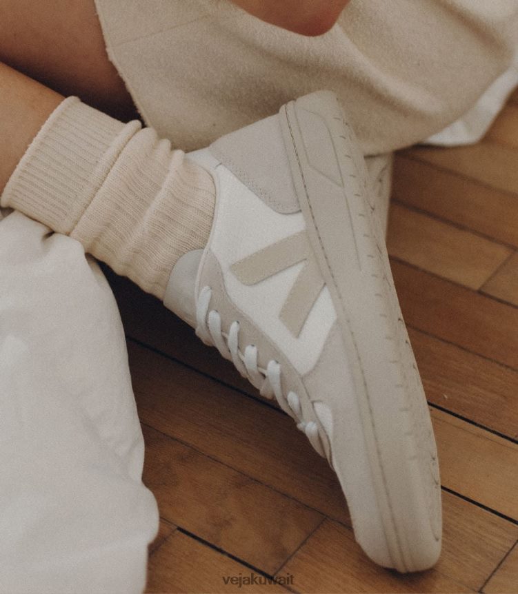 Veja أحذية رجالv-10 بي-مش بيير طبيعي أبيض 24J26Z44