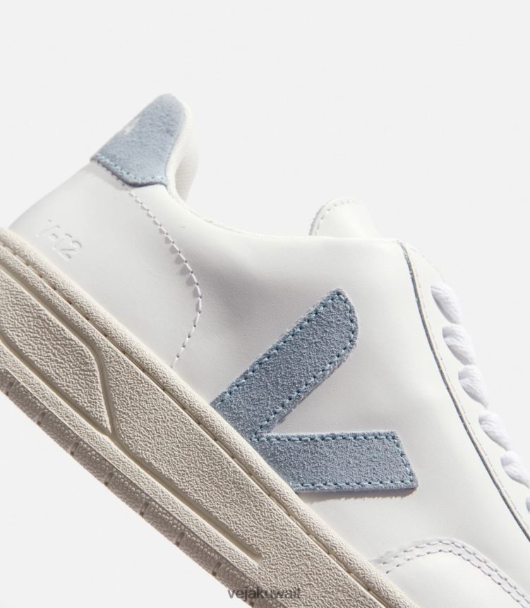 Veja أحذية نحيفجلد v-12، فولاذ أبيض 24J26Z229