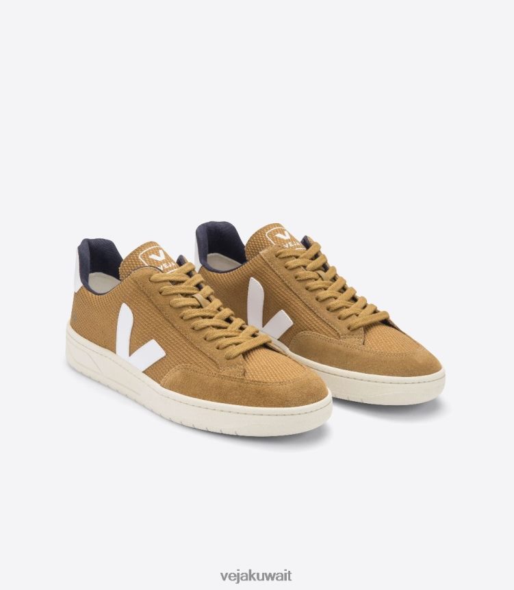 Veja أحذية نحيفخيمة v-12 ب-شبكة بيضاء 24J26Z231